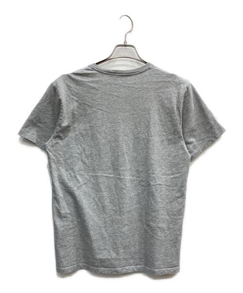 maison kitsune（メゾンキツネ）maison kitsune (メゾンキツネ) Tシャツ グレー サイズ:Mの古着・服飾アイテム