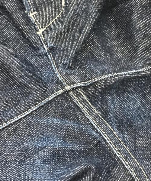 FIRMUM（フィルマム）FIRMUM (フィルマム) スーピマコットンムラ糸セルビッチデニムパンツ インディゴ サイズ:XSの古着・服飾アイテム
