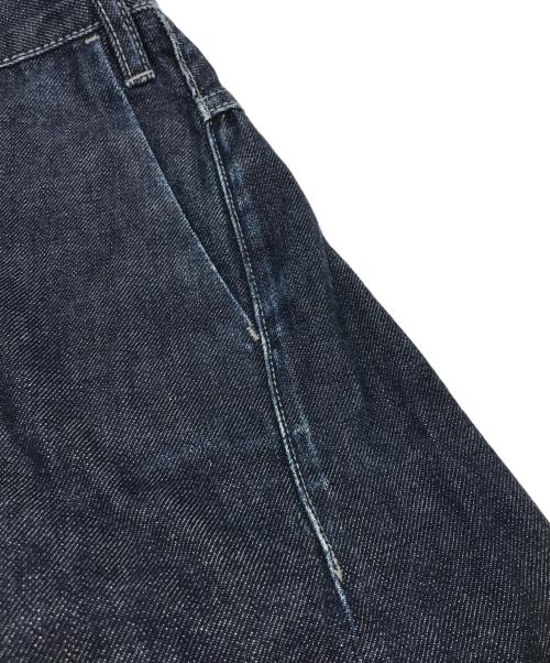 FIRMUM（フィルマム）FIRMUM (フィルマム) スーピマコットンムラ糸セルビッチデニムパンツ インディゴ サイズ:XSの古着・服飾アイテム