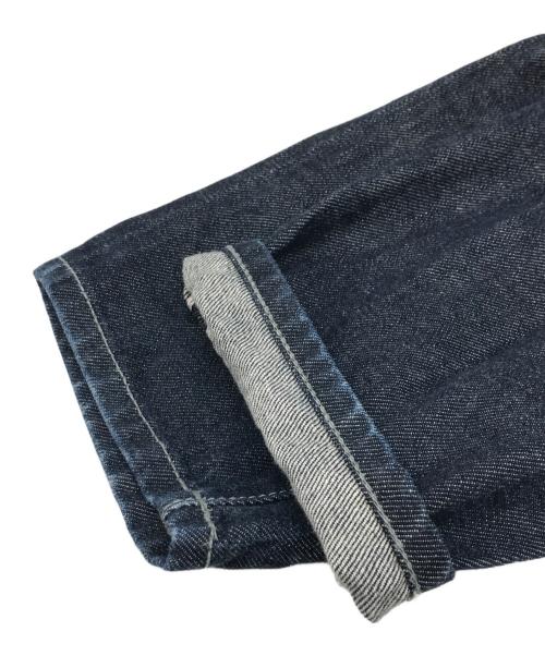 FIRMUM（フィルマム）FIRMUM (フィルマム) スーピマコットンムラ糸セルビッチデニムパンツ インディゴ サイズ:XSの古着・服飾アイテム