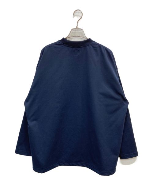 YES GOOD MARKET（イエス グッド マーケット）YES GOOD MARKET (イエス グッド マーケット) ロングスリーブカットソー ネイビー サイズ:Mの古着・服飾アイテム