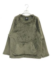 MountainEquipment（マウンテンイクィップメント）の古着「ハイロフトフリースセーター」｜カーキ