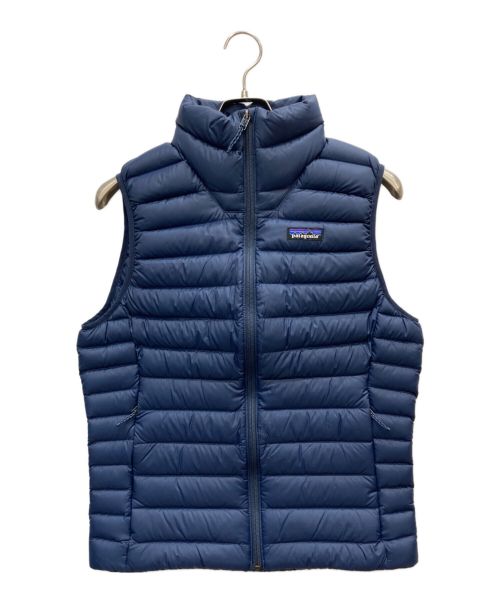 Patagonia（パタゴニア）Patagonia (パタゴニア) ダウンセーターベスト ネイビー サイズ:Sの古着・服飾アイテム