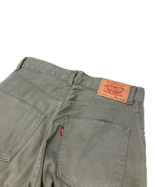 LEVI'S（リーバイス）LEVI'S (リーバイス) 911Kピケパンツ グリーン サイズ:W28　L34の古着・服飾アイテム