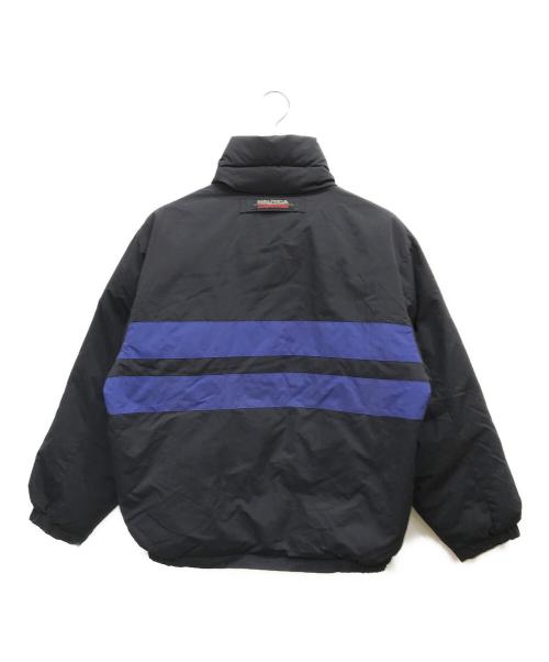 NAUTICA（ノーティカ）NAUTICA (ノーティカ) リバーシブルダウンジャケット ブラック×イエロー サイズ:Sの古着・服飾アイテム