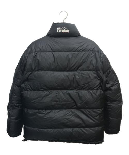 FIRST DOWN（ファーストダウン）FIRST DOWN (ファーストダウン) リバーシブルダウンジャケット イエロー サイズ:Lの古着・服飾アイテム