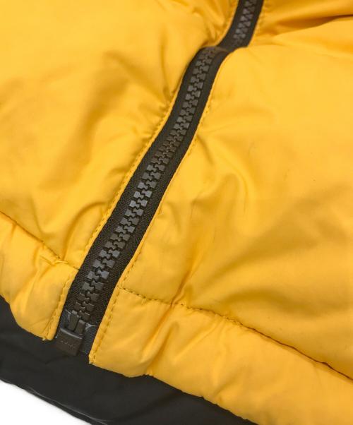 FIRST DOWN（ファーストダウン）FIRST DOWN (ファーストダウン) リバーシブルダウンジャケット イエロー サイズ:Lの古着・服飾アイテム