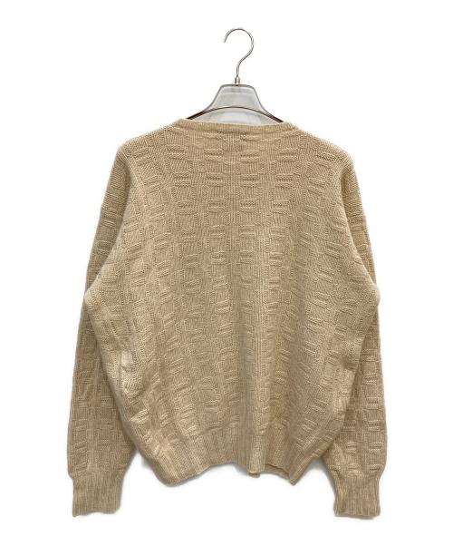 POLO RALPH LAUREN（ポロ・ラルフローレン）POLO RALPH LAUREN (ポロ・ラルフローレン) キャメル混ニット ブラウン サイズ:Lの古着・服飾アイテム
