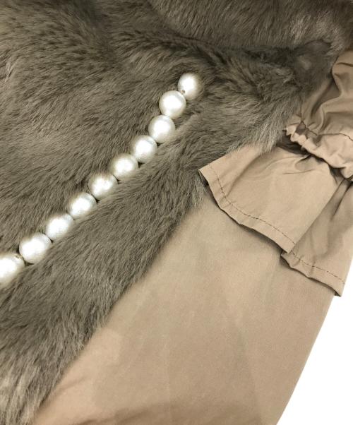 GALENA（ガレナ）GALENA (ガレナ) エコファーベスト ブラウン サイズ:38の古着・服飾アイテム