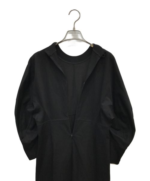 Mame Kurogouchi（マメクロゴウチ）Mame Kurogouchi (マメクロゴウチ) Cotton Jersey Dress ブラック サイズ:2の古着・服飾アイテム
