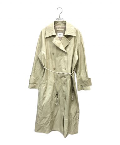 中古・古着通販】Ameri (アメリ) RAFFINE FAKE LEATHER TRENCH