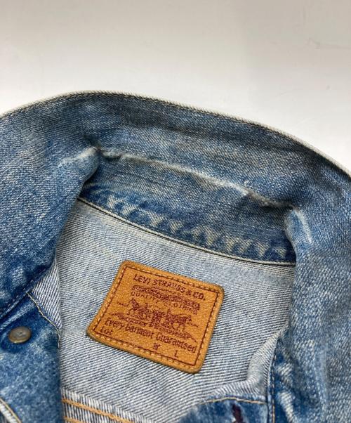 LEVI'S（リーバイス）LEVI'S (リーバイス) ダメージ加工デニムジャケット インディゴ サイズ:Sの古着・服飾アイテム