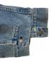中古・古着 LEVI'S (リーバイス) ダメージ加工デニムジャケット インディゴ サイズ:S：3980円