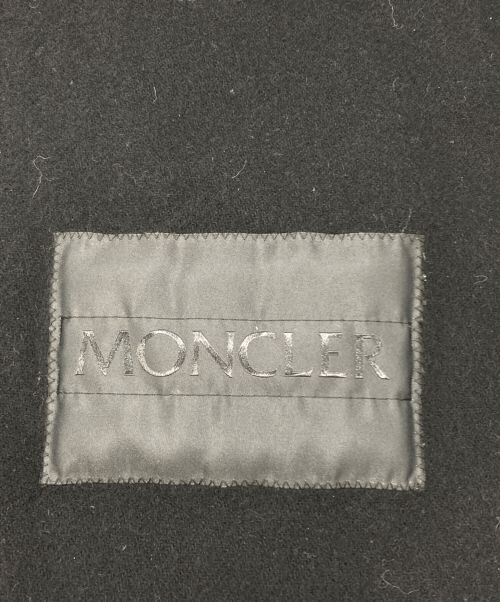 MONCLER（モンクレール）MONCLER (モンクレール) マフラー ブラック サイズ:UNIの古着・服飾アイテム