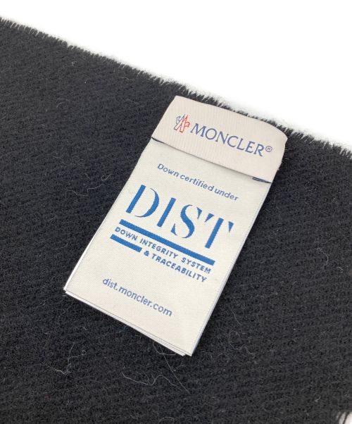 MONCLER（モンクレール）MONCLER (モンクレール) マフラー ブラック サイズ:UNIの古着・服飾アイテム
