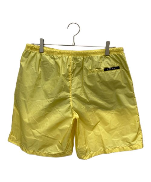 PRADA（プラダ）PRADA (プラダ) Nylon Swim Shorts イエロー サイズ:50の古着・服飾アイテム
