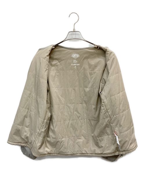 DANTON（ダントン）DANTON (ダントン) プリマロフト インサレーション ノーカラージャケット グレー サイズ:40の古着・服飾アイテム