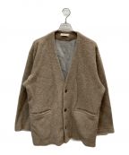 nestrobe confectネストローブ コンフェクト）の古着「ウール混カーディガン」｜ベージュ