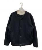 quadroクオドロ）の古着「ウールニットカーディガン」｜ブラック