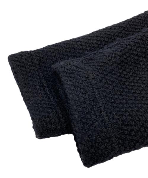 quadro（クオドロ）quadro (クオドロ) ウールニットカーディガン ブラック サイズ:2の古着・服飾アイテム