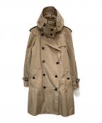 BURBERRYバーバリー）の古着「｢Amberford｣ナイロントレンチコート」｜ベージュ