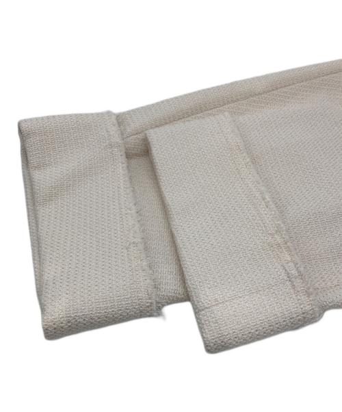 ebure（エブール）ebure (エブール) ツイードコート アイボリー サイズ:38の古着・服飾アイテム