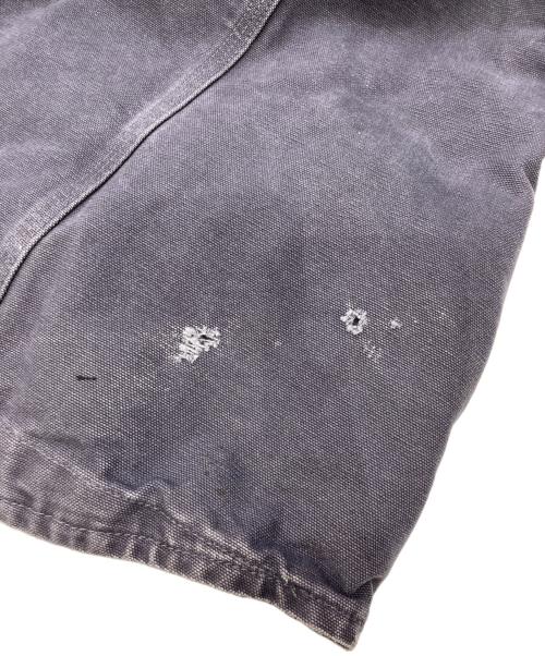 CarHartt（カーハート）CarHartt (カーハート) 裏ボアフードベスト パープル×グレー サイズ:XL(レディース規格)の古着・服飾アイテム