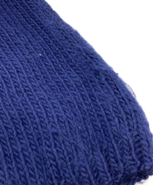 Maiami basic（マイアミベーシック）Maiami basic (マイアミベーシック) ラグランニット ネイビー サイズ:Mの古着・服飾アイテム