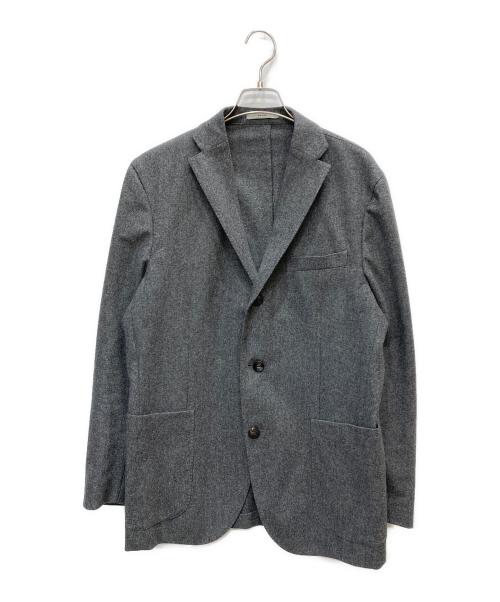BOGLIOLI（ボリオリ）BOGLIOLI (ボリオリ) DOVER テーラードウールジャケット グレー サイズ:50の古着・服飾アイテム