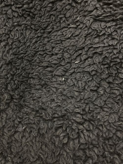 THE RERACS（ザ リラクス）THE RERACS (ザ リラクス) ウールボアフーデッドコート ブラック サイズ:FREEの古着・服飾アイテム