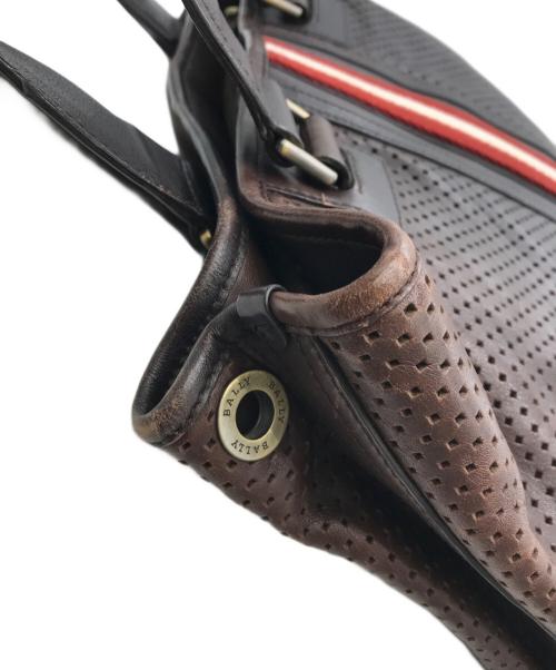 BALLY（バリー）BALLY (バリー) パンチングレザートートバッグの古着・服飾アイテム