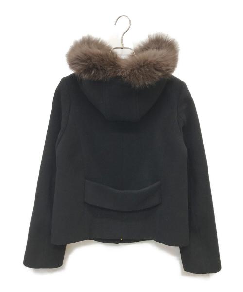 PROPORTION BODY DRESSING（プロポーションボディドレッシング）PROPORTION BODY DRESSING (プロポーションボディドレッシング) ショートフードブルゾン ブラック サイズ:Sの古着・服飾アイテム