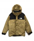 THE NORTH FACEザ ノース フェイス）の古着「MOUNTAIN DOWN JACKET」｜ベージュ×ブラック
