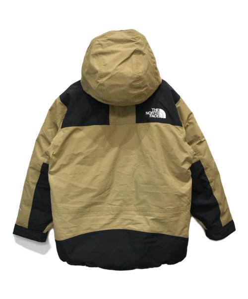 THE NORTH FACE（ザ ノース フェイス）THE NORTH FACE (ザ ノース フェイス) MOUNTAIN DOWN JACKET ベージュ×ブラック サイズ:Lの古着・服飾アイテム