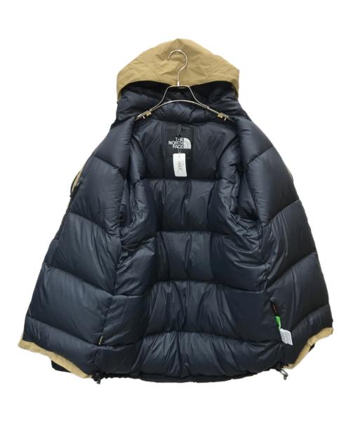 THE NORTH FACE（ザ ノース フェイス）THE NORTH FACE (ザ ノース フェイス) MOUNTAIN DOWN JACKET ベージュ×ブラック サイズ:Lの古着・服飾アイテム