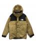 THE NORTH FACE（ザ ノース フェイス）の古着「MOUNTAIN DOWN JACKET」｜ベージュ×ブラック