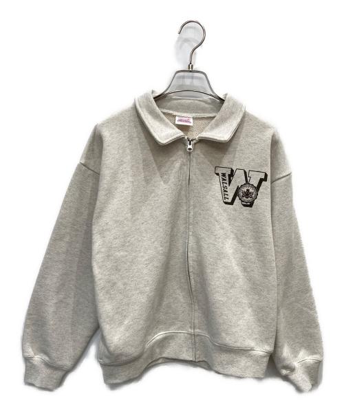 FREAK'S STORE（フリークスストア）FREAK'S STORE (フリークストア) スウェットブルゾン アイボリー サイズ:FREEの古着・服飾アイテム