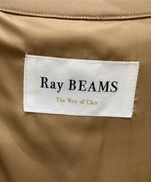 RAY BEAMS（レイ ビームス）RAY BEAMS (レイ ビームス) コーデュロイスリーブトレンチコート ベージュ サイズ:FREEの古着・服飾アイテム