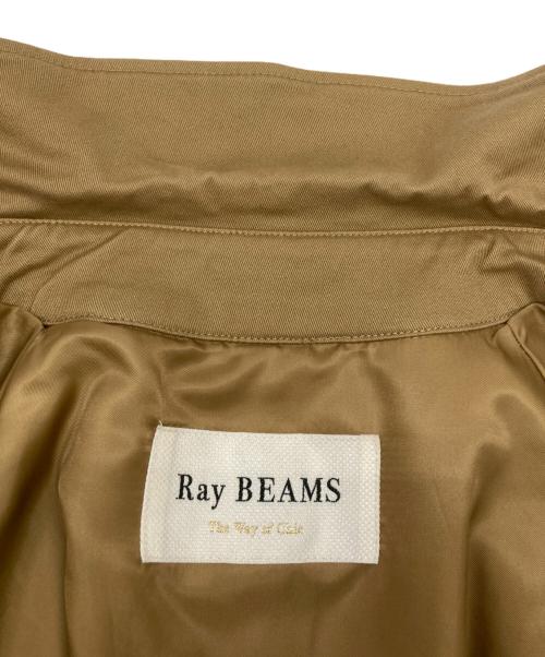 RAY BEAMS（レイ ビームス）RAY BEAMS (レイ ビームス) コーデュロイスリーブトレンチコート ベージュ サイズ:FREEの古着・服飾アイテム