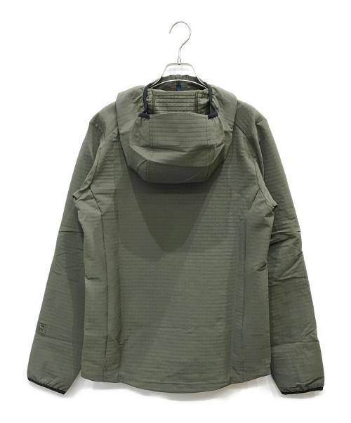 Patagonia（パタゴニア）Patagonia (パタゴニア) R1 テックフェイス・フーディ グリーン サイズ:Sの古着・服飾アイテム