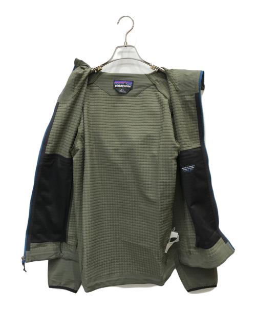 Patagonia（パタゴニア）Patagonia (パタゴニア) R1 テックフェイス・フーディ グリーン サイズ:Sの古着・服飾アイテム
