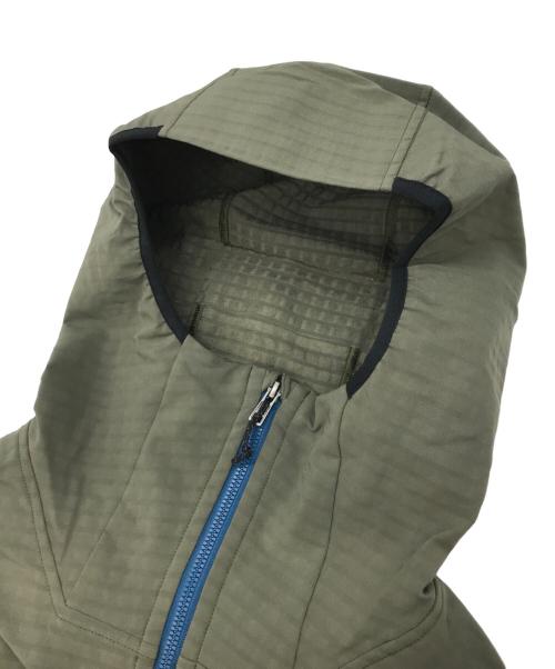 Patagonia（パタゴニア）Patagonia (パタゴニア) R1 テックフェイス・フーディ グリーン サイズ:Sの古着・服飾アイテム