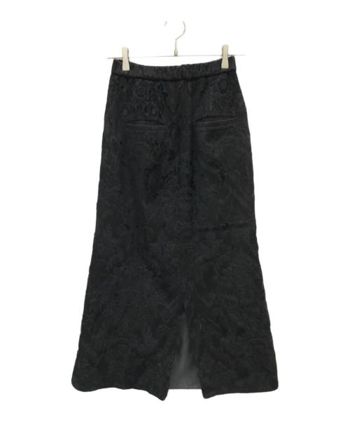 Ameri（アメリ）Ameri (アメリ) JACQUARD SKIRT ブラック サイズ:Sの古着・服飾アイテム