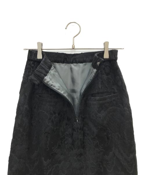 Ameri（アメリ）Ameri (アメリ) JACQUARD SKIRT ブラック サイズ:Sの古着・服飾アイテム