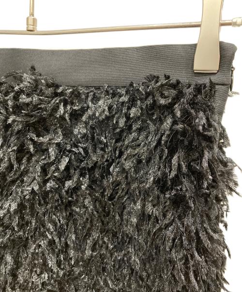 SLOBE IENA（スローブ イエナ）SLOBE IENA (スローブ イエナ) habiフェザーライクスカート ブラック サイズ:SIZE 38の古着・服飾アイテム