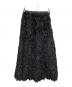 SLOBE IENA（スローブ イエナ）の古着「habiフェザーライクスカート」｜ブラック