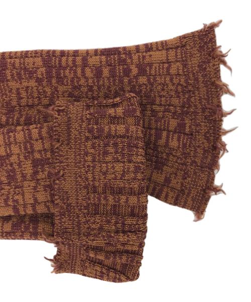 SAYAKA DAVIS（サヤカ デイヴィス）SAYAKA DAVIS (サヤカ デイヴィス) ハイネックニット ブラウン サイズ:Sの古着・服飾アイテム