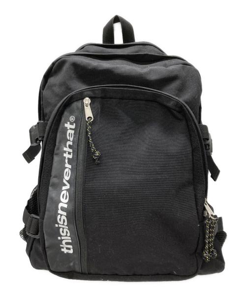 thisisneverthat（ディスイズネバーザット）thisisneverthat (ディスイズネバーザット) リュック ブラック サイズ:表記なしの古着・服飾アイテム
