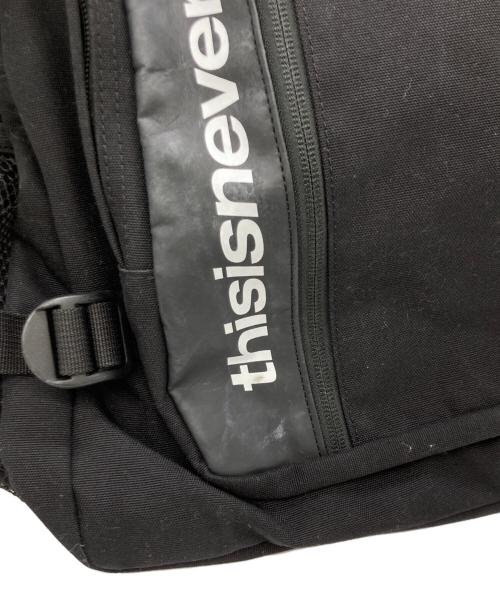 thisisneverthat（ディスイズネバーザット）thisisneverthat (ディスイズネバーザット) リュック ブラック サイズ:表記なしの古着・服飾アイテム