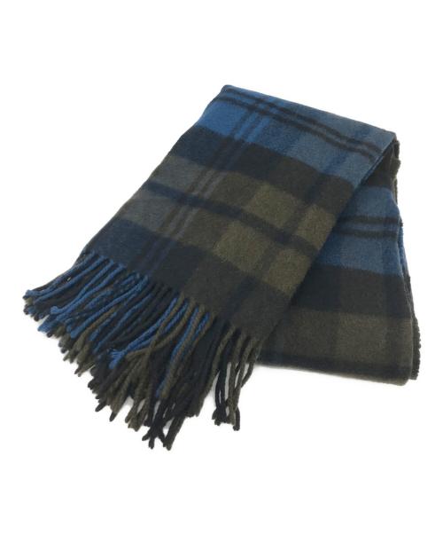 JOHNSTONS OF ELGIN（ジョンストンズオブエルガン）JOHNSTONS OF ELGIN (ジョンストンズオブエルガン) カシミヤストール ブラウン サイズ:表記なしの古着・服飾アイテム